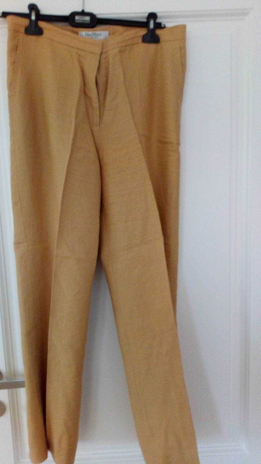 НОВ Панталон Max Mara, 100% лен, размер IT 46