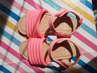 Sandale roz H&M măsura 25