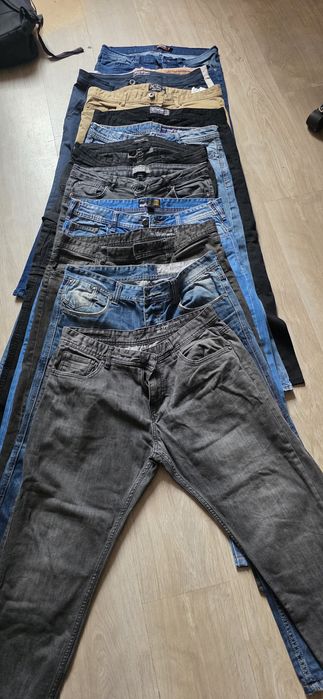 12 perechi de jeans , H& M , Terranova etc