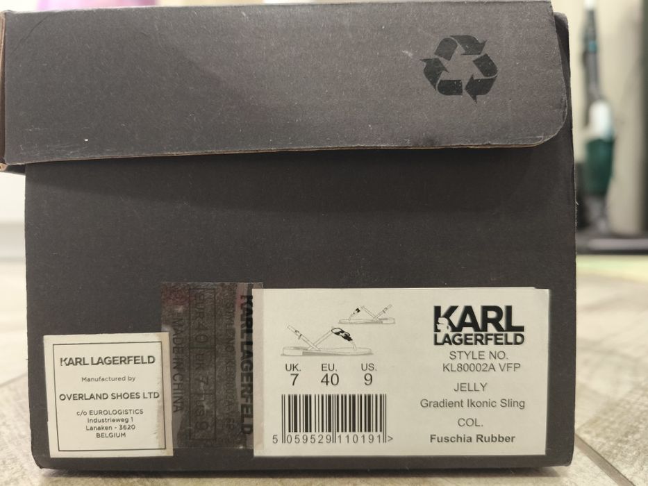 Оригинални сандали Karl Lagerfeld, в отлично състояние