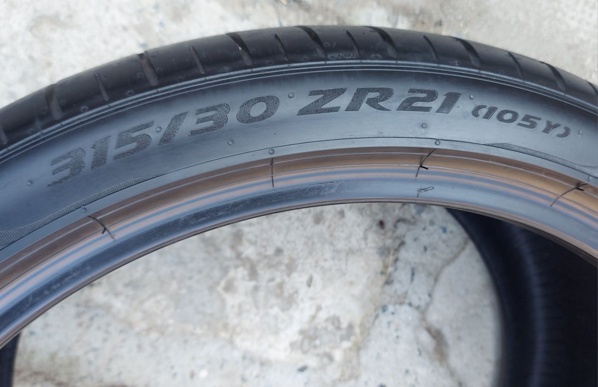 Set 2buc 315/30 ZR21 105Y Pirelli PZERO NA1 vară