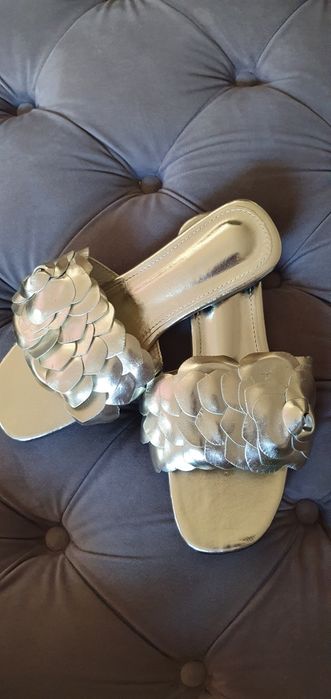 Papuci chanel piele naturala 39