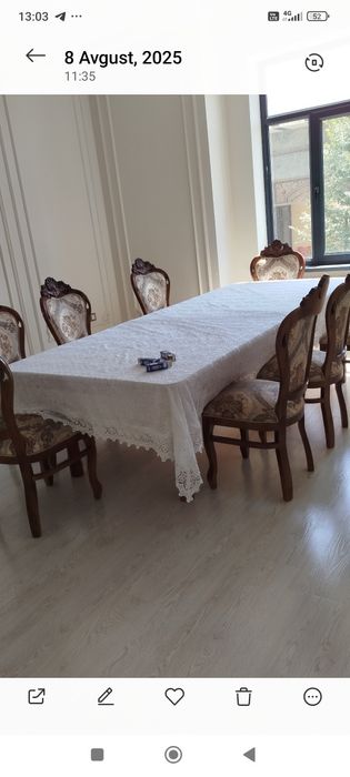 Stol stullari bilan sotiladi 12 tali