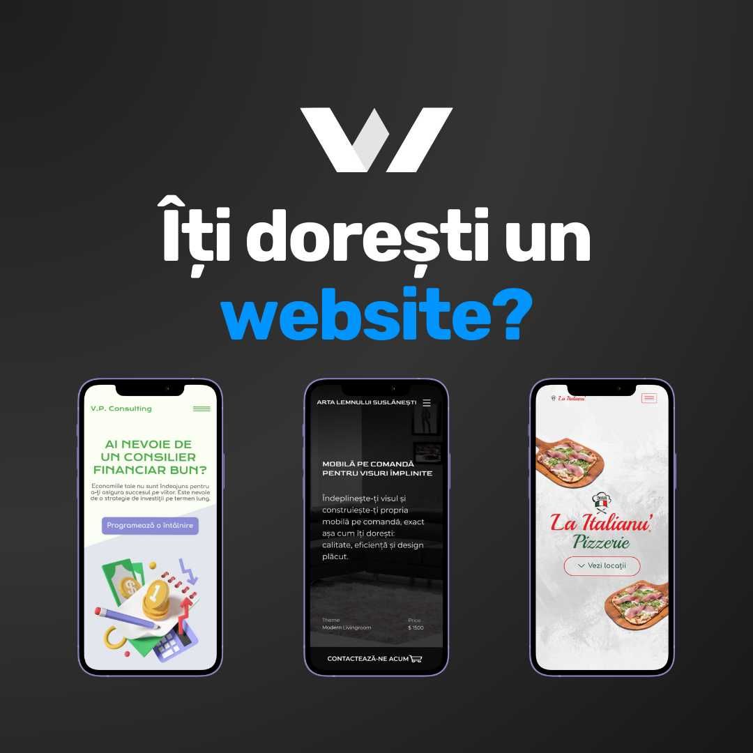 Creare Website de Prezentare - Magazin Online - Promovare Online