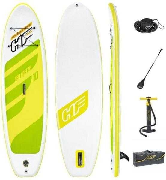 НОВ SUP BORD 3.05м-84см-12см с гаранция 2 год.Bestway