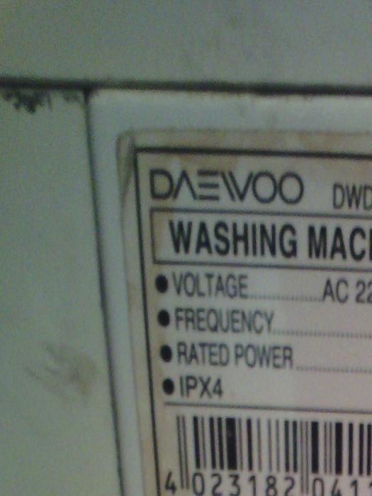 Пералня Daewoo DWD- M1031