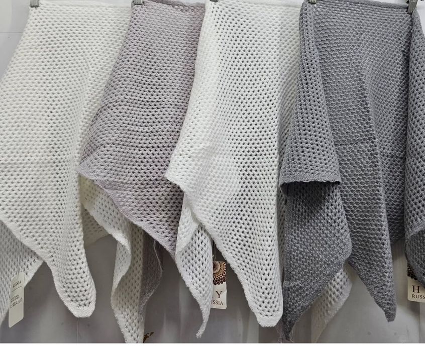 Платочки вязаные, кашемировые. Производство Россия