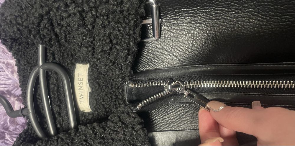 Twinset оригинално черно яке