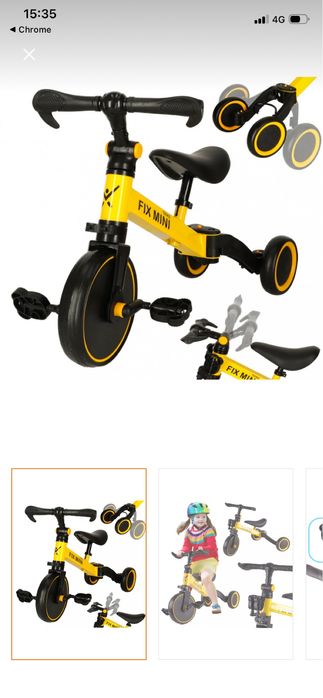 Tricicleta 3 in 1 Trike Fix Mini