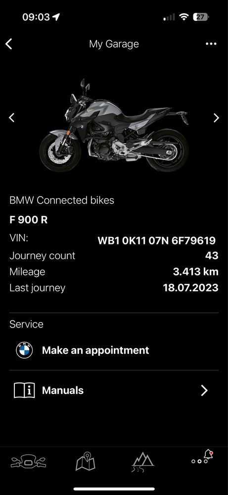 BMW F900R 05/2022