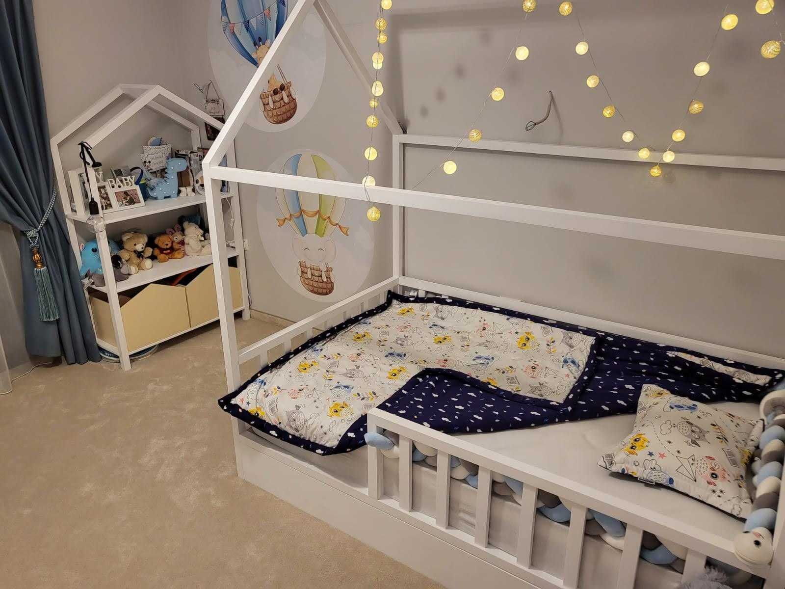 Pat căsuţă Montessori pentru copii, paturi supraetajate