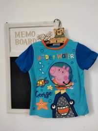 Tricou cu Peppa Pig firma George copii 2-3 ani mărimea 98