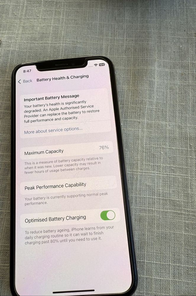 Iphone X 64GB запазен