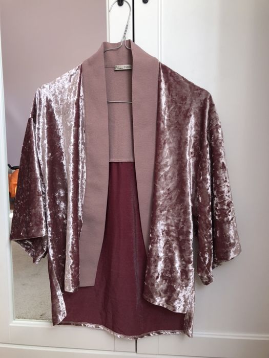 Cardigan catifea Zara