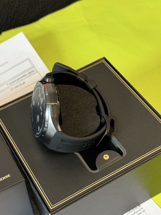 ***ЧИСТО НОВ 46mm Huawei Watch GT 6 Pro Yettel Гаранция 2027г. BLACK g