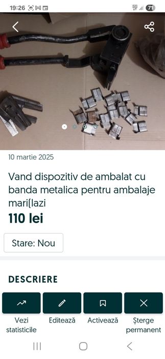 Vand rulmenti tipurile si seriile descrise in anunt.