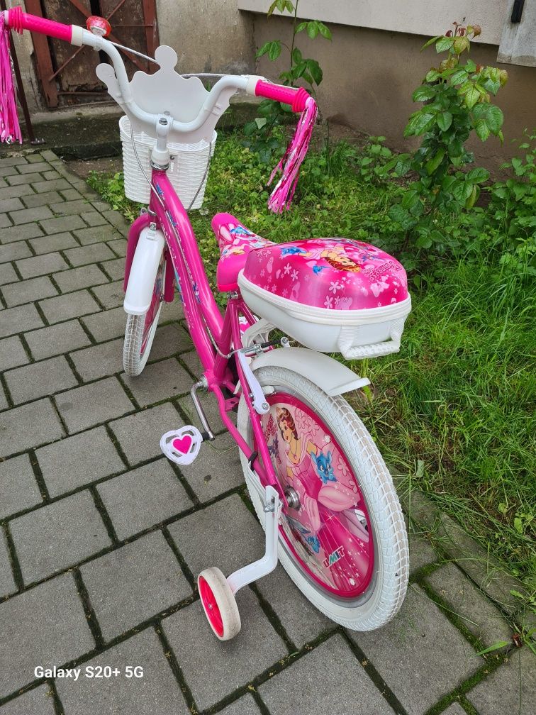 Bicicleta copii Princess, roz, 7-10 ani