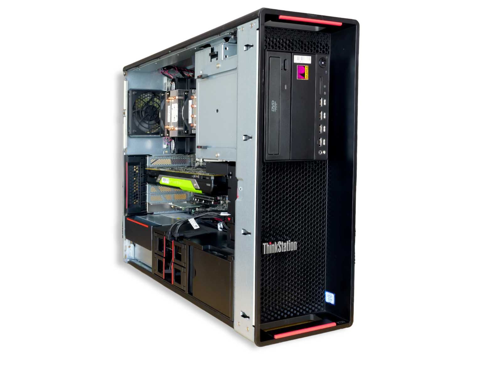 Работна станция Lenovo P720 2x Platinum 8160 128GB 1TB SSD P2000