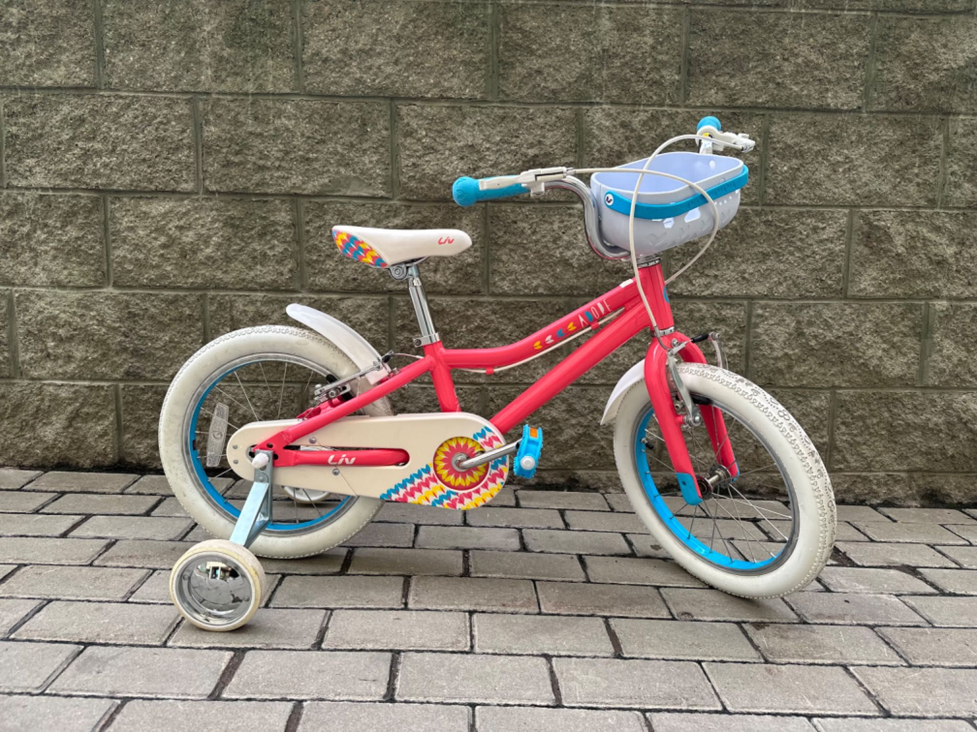 Велосипед Giant для девочки 4-7 лет (рост от 100-120см)