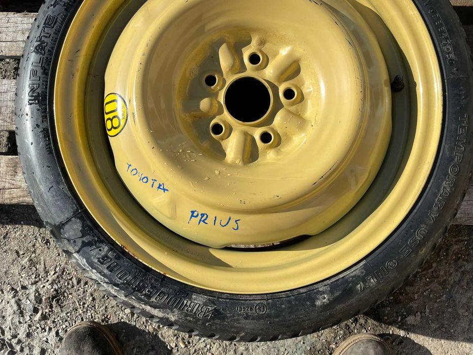 16 резервна джанта патерица 5х100 Toyota Prius Verso S 125/70/16