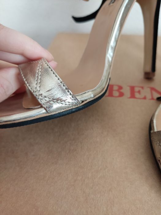 Sandale elegante nunta toc cui Benaza
