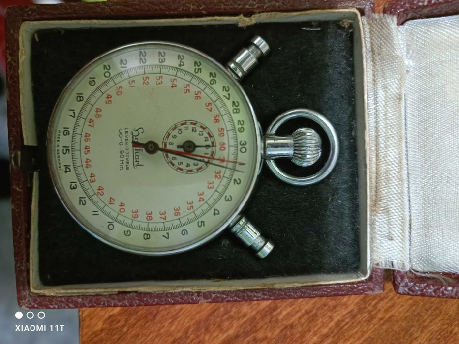 Стар немски хронометър HANHART.