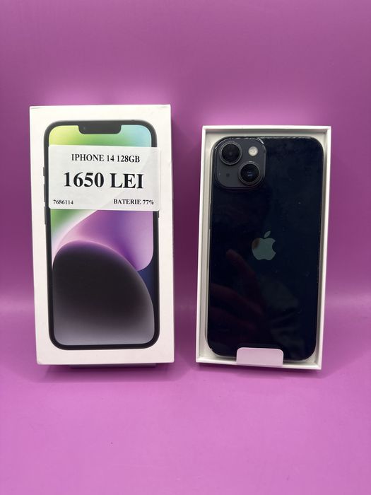 Iphone 14 128gb •Matei Amanet Crangasi•76861