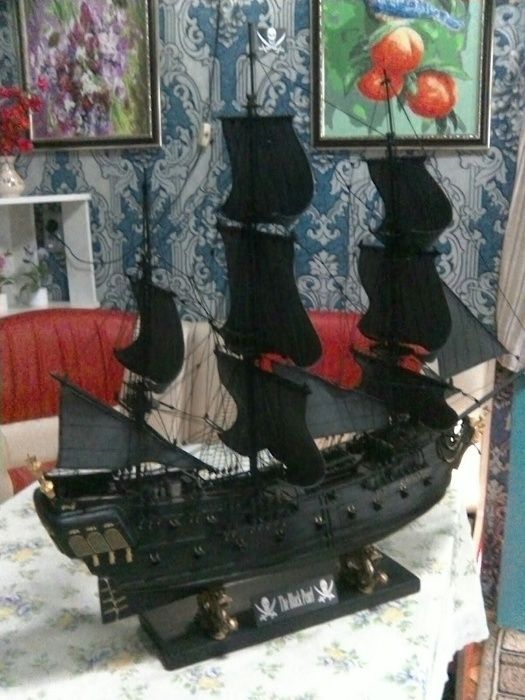 Продается деревянная модель корабля Черная Жемчужина. Алматы