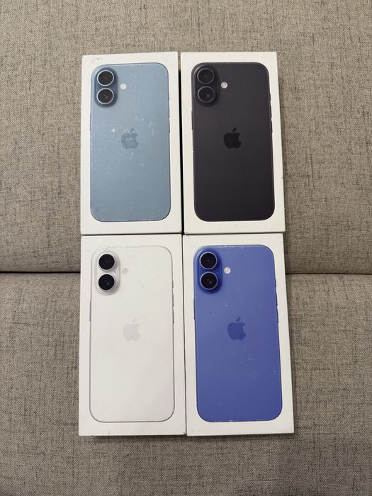 iphone 16 de 128gb, noi, sigilate.