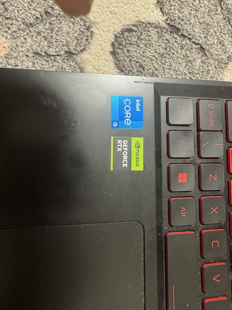 acer nitro 5 512GB 8GB RAM N20C1