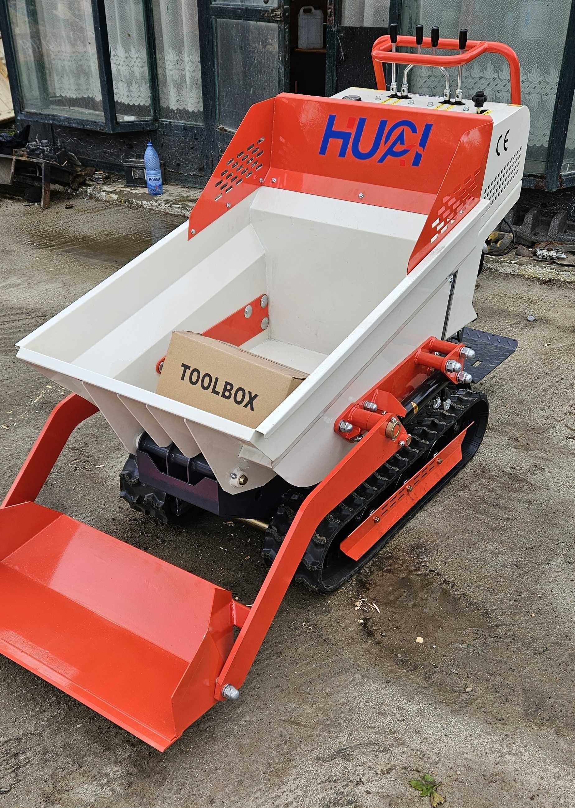 Dumper mini dumper cu cupa incarcare