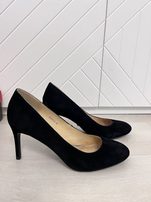 Туфли женские замшевые