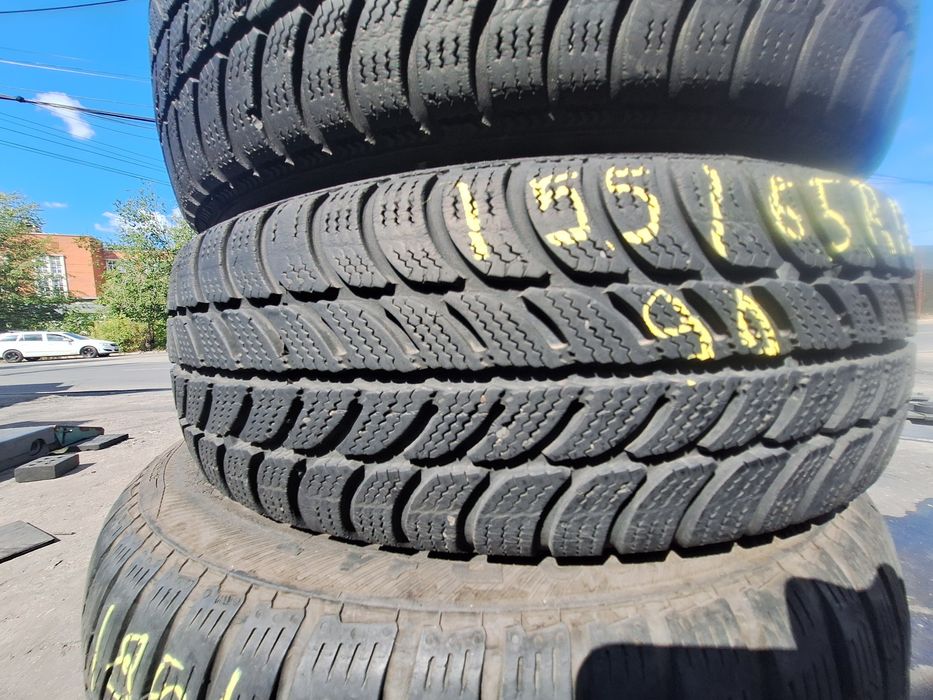 2 anvelope iarna 155/65r13 Sava Montaj Gratuit