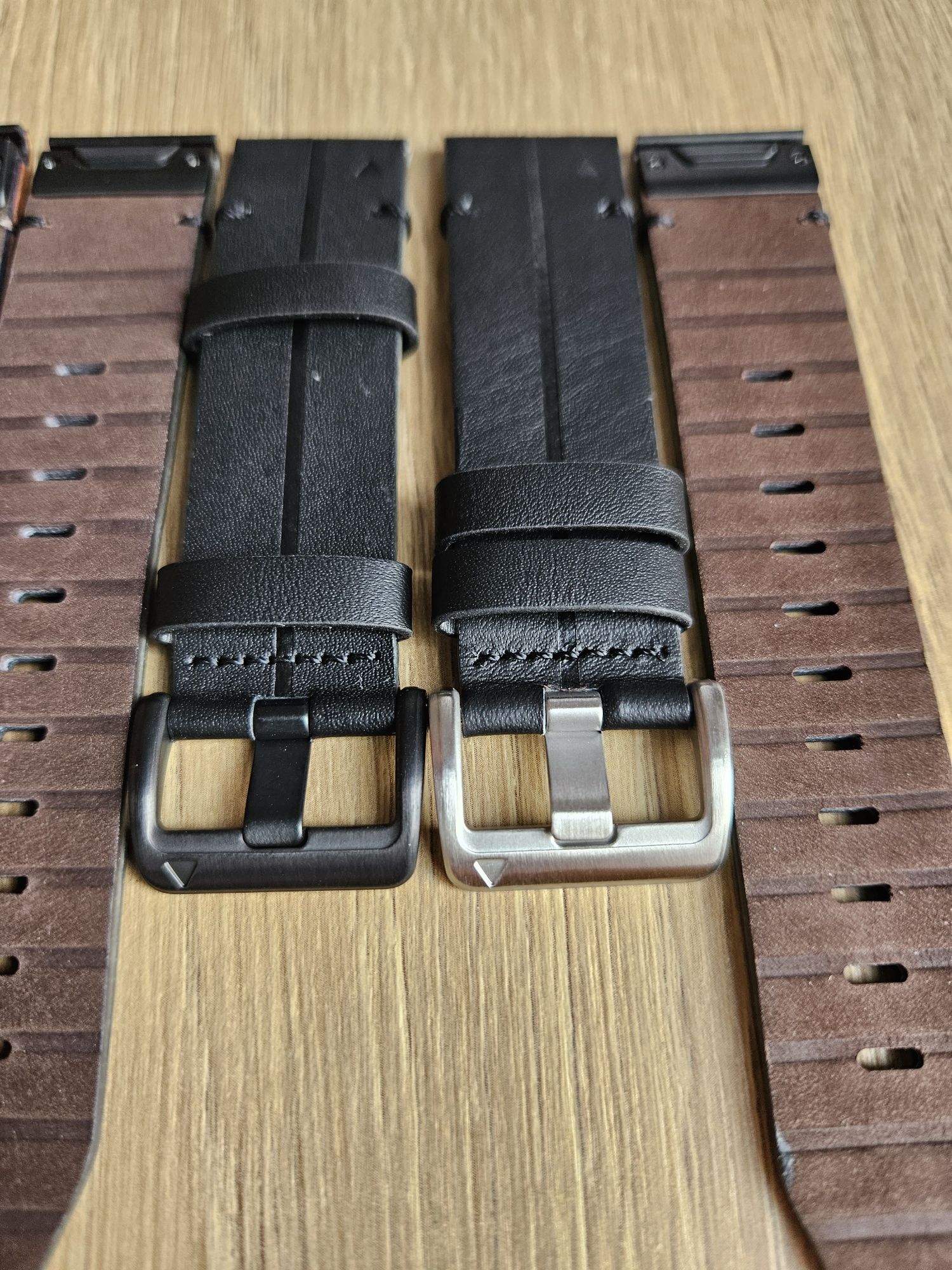 Curea din piele ecologica pentru fenix 7, 6, 5, 7X, 6X (22mm si 26mm)