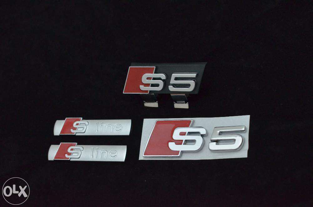 Set Embleme Audi S5