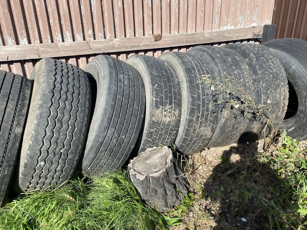 Автошины на тягач и полуприцеп  не дорого