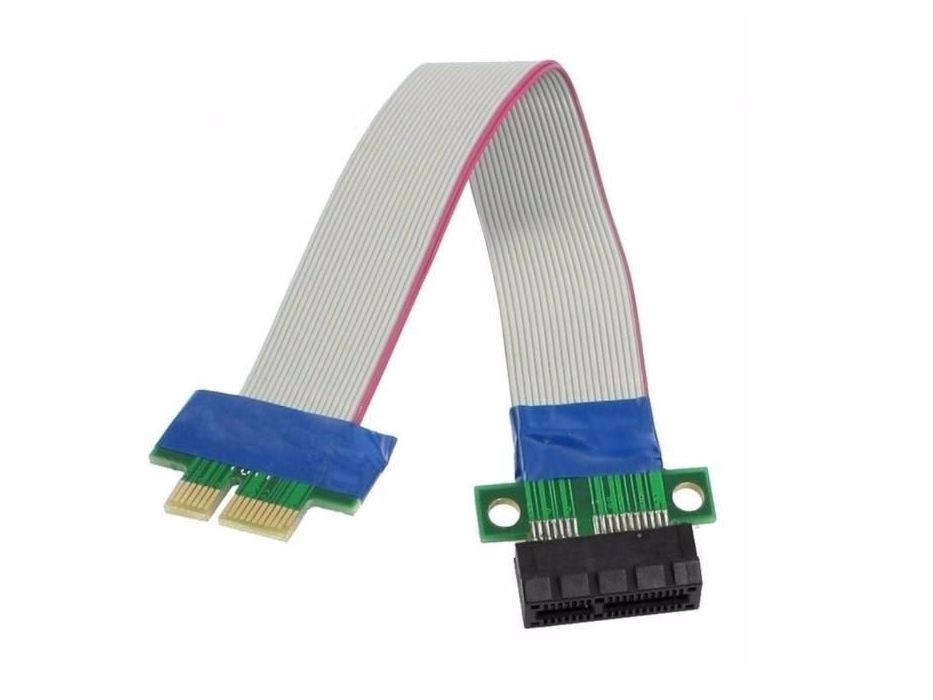 Cablu prelungitor extensie ( riser ) PCI-e 1x la PCIe 1x