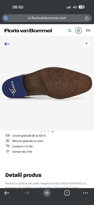 Pantofi Floris Van Bommel Man's