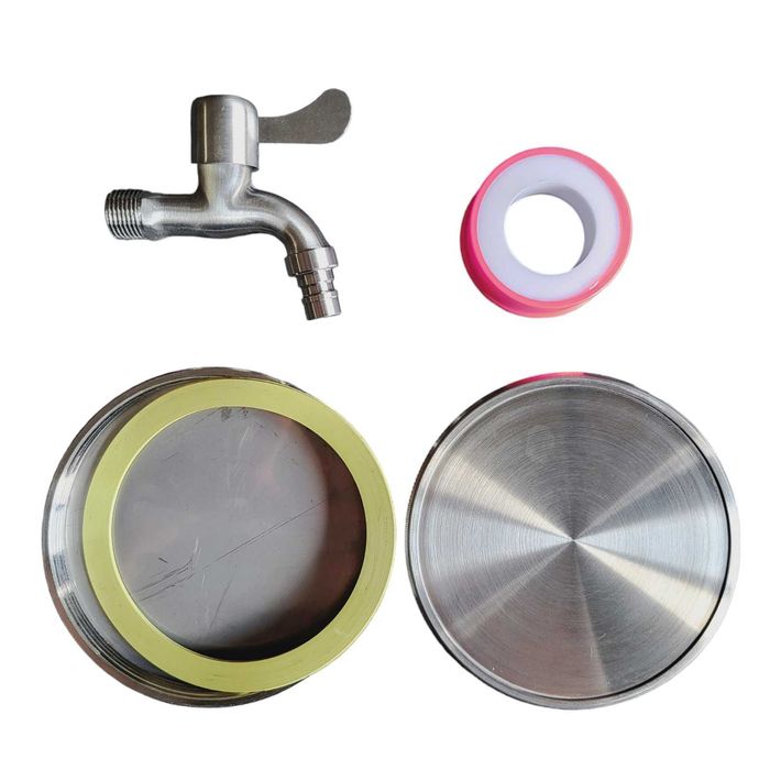 Butoi inox alimentar pentru vin si palinca 150 litri