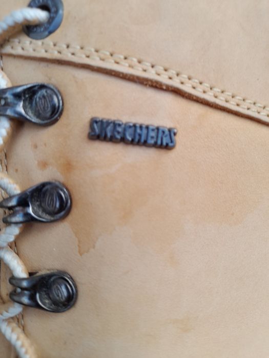 cizme din piele Skechers de femei