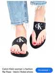 Papuci Calvin Klein din piele