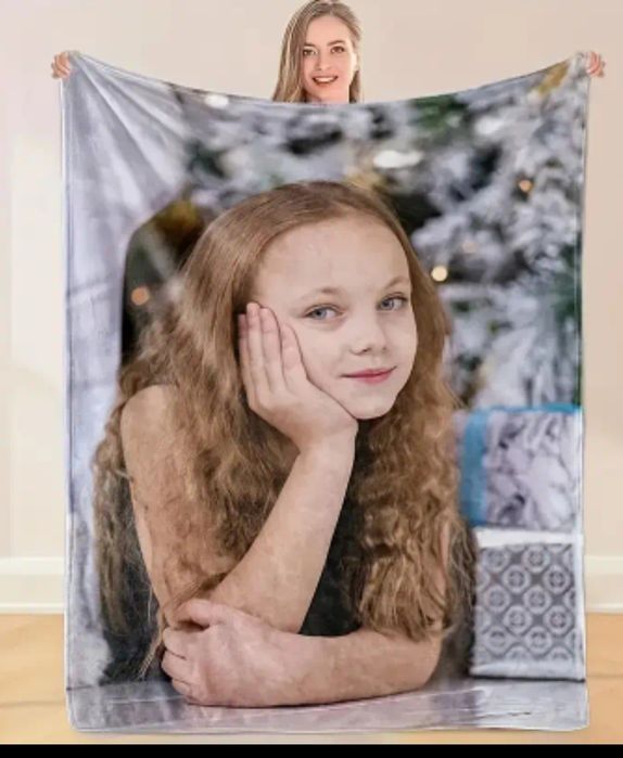 Плед с вашей фотографией