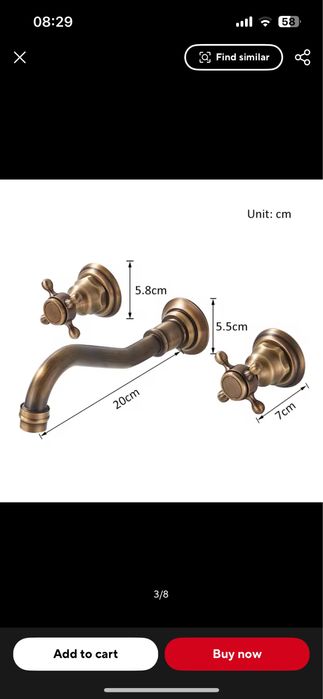 Baterie pentru baie incorporabila