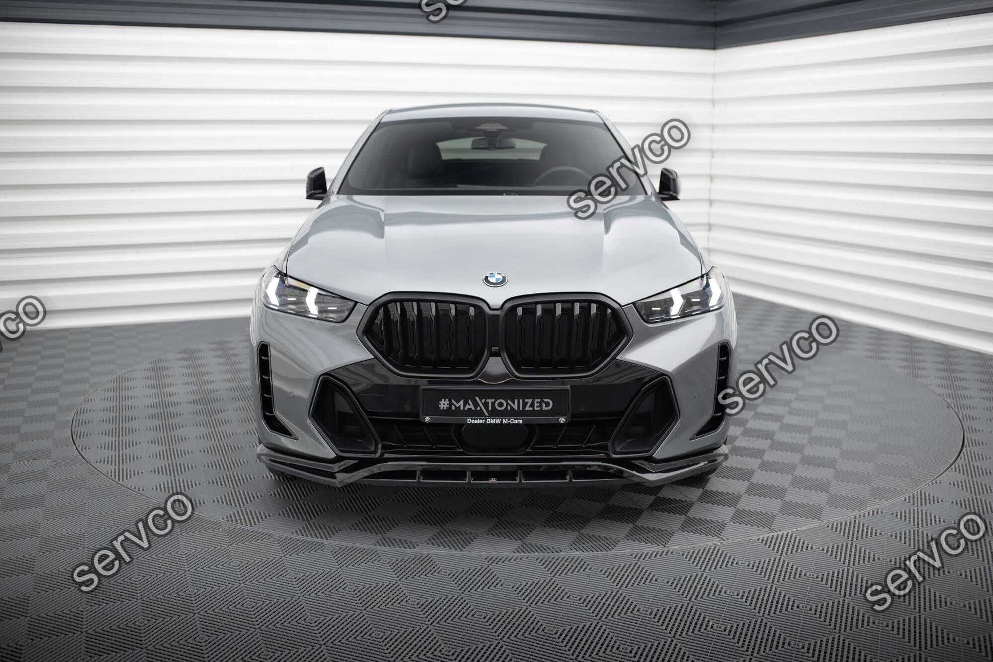 Prelungire bara fata Bmw X6 G06 M-Pachet 2023- v3 - Maxton Design