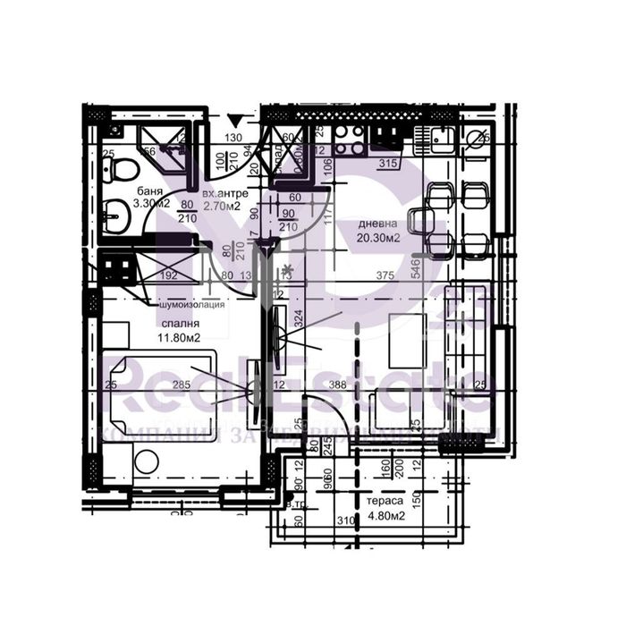 Двустаен с Акт 14 и ПАРКОМЯСТО в Остромила!