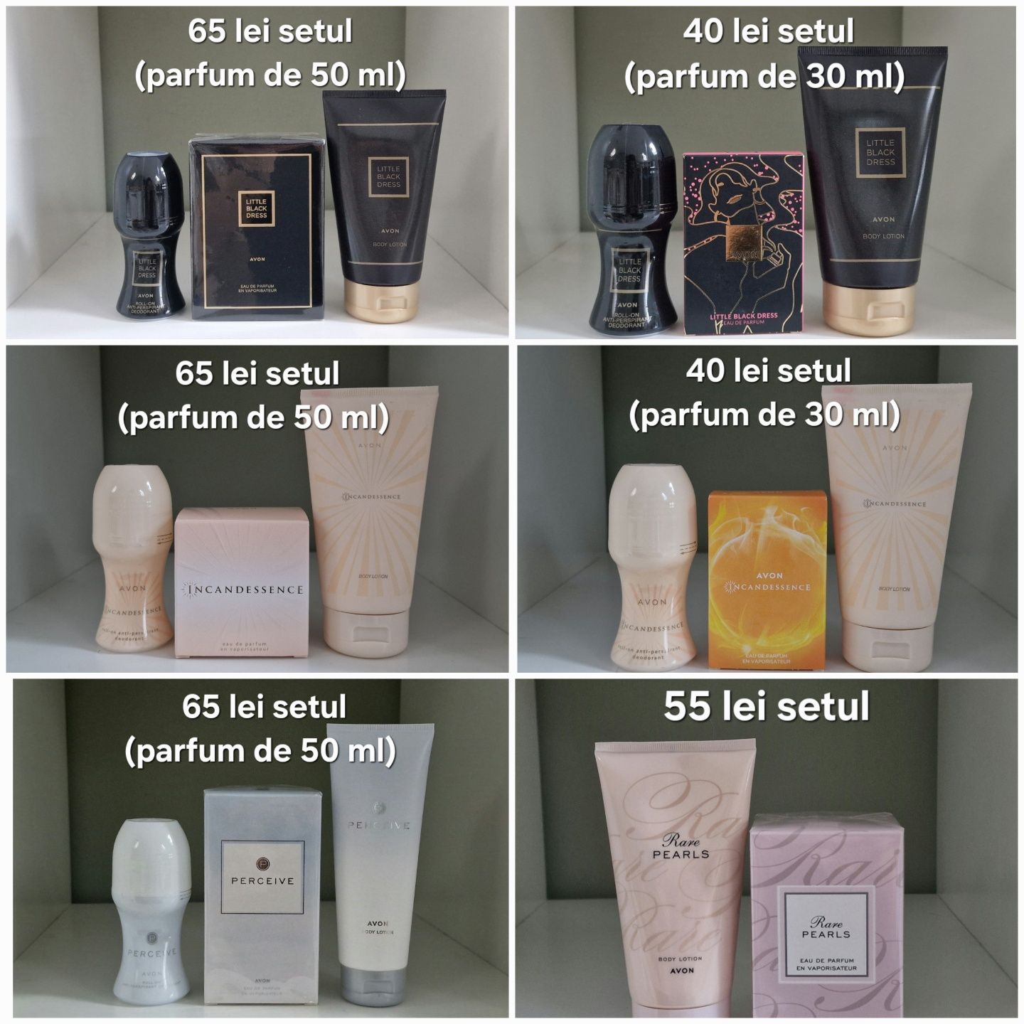 Parfum Avon Attraction, Intense, Closer, Game