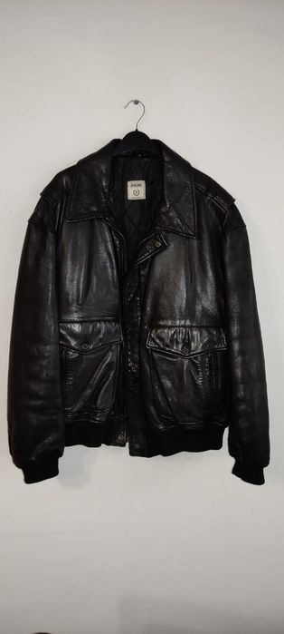 Geaca piele barbateasca marca Pollini marime 52