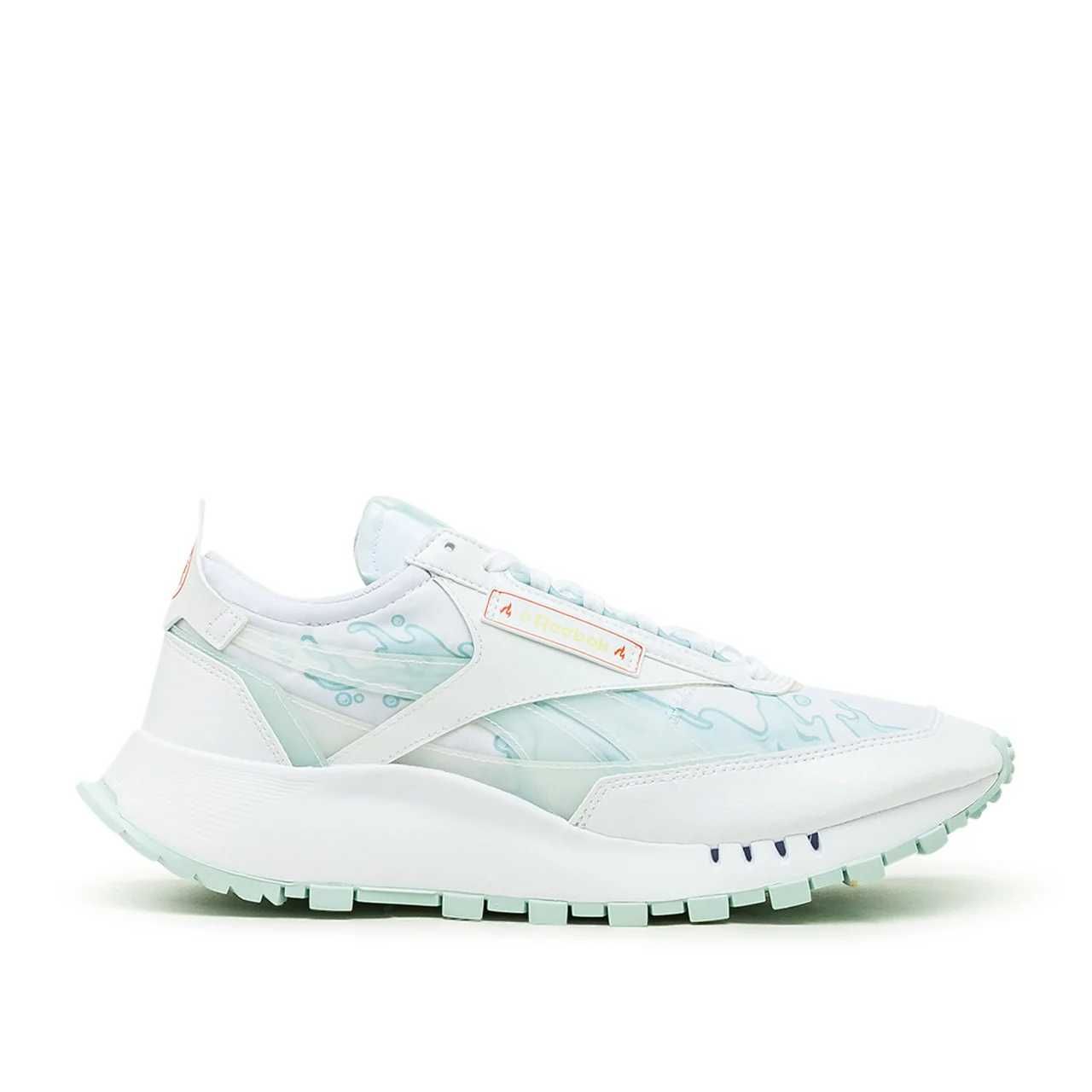 Reebok Classic Leather Legacy Hot Ones (White / Light Blue)