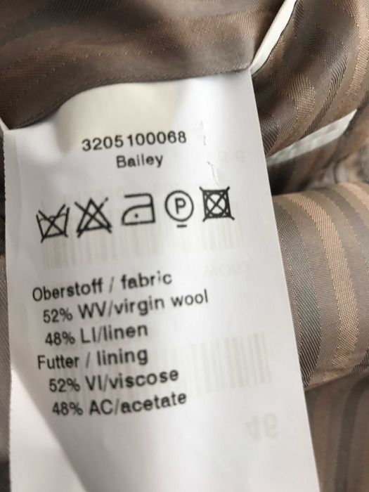 Спортноелегантно сако STRELLSON, фина вълна и лен,лятно, ново-НАМАЛЕНО