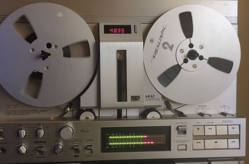 Akai GX-77 stare estetica și tehnică ok